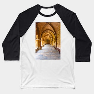 The Cloister at the Old Coimbra Cathedral Baseball T-Shirt